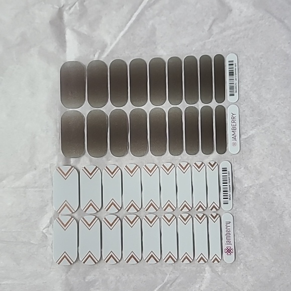 Large Jamberry metallic lot- Snow Day, Bumble, Mermaid Tales, Copper Ascent - Picture 5 of 7